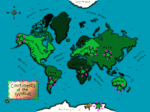 Continents of the World